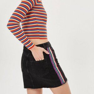 Topshop 90's Style Denim Skirt